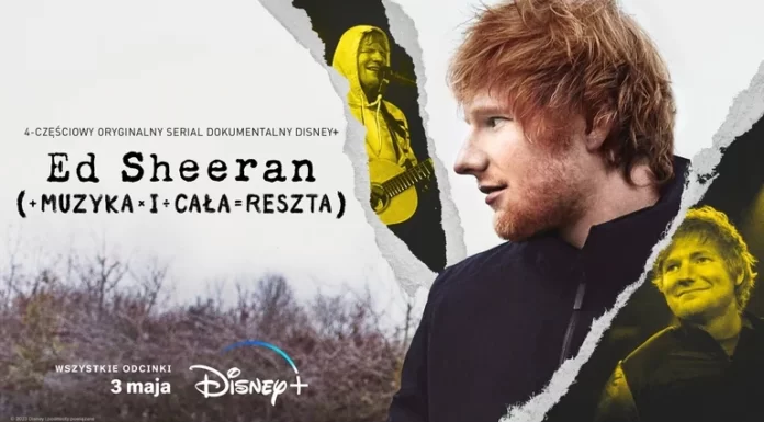 plakat dokumentu Ed Sheeran Myzyka i Cała Reszta