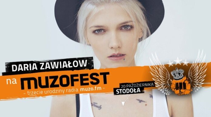 Daria Zawiałow zagra na MuzoFest 2017