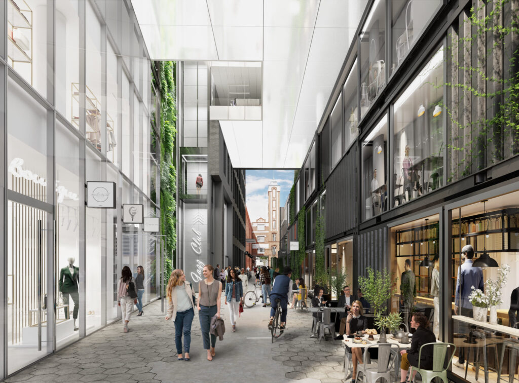 Pasaĺ OFF Piotrkowska Center [fot. OPG Property Professionals]