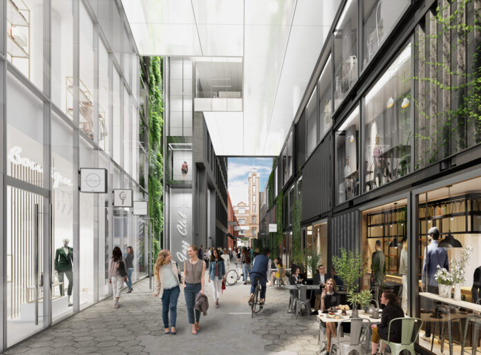 Pasaĺ OFF Piotrkowska Center [fot. OPG Property Professionals]