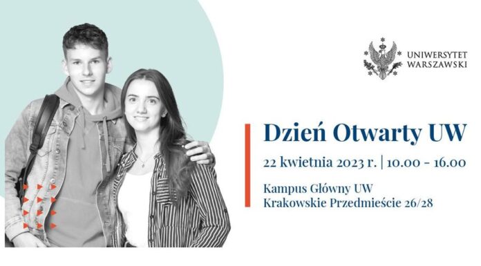 plakat Dni Otwarte Uniwersytet Warszawski