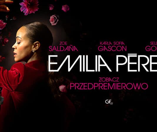Emilia Perez a woman in a red dress