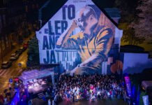 W Gliwicach otwarto mural upamiętniający Stanisława Soykę