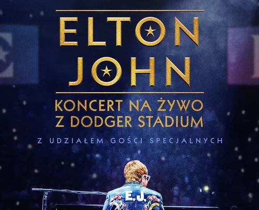 Elton John na koncercie Dodger Stadium