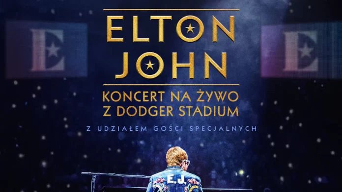 Elton John na koncercie Dodger Stadium